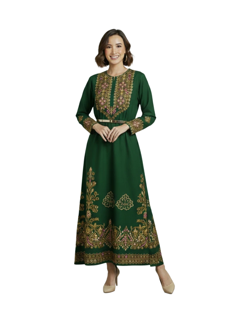 The Forest Bloom Dress
