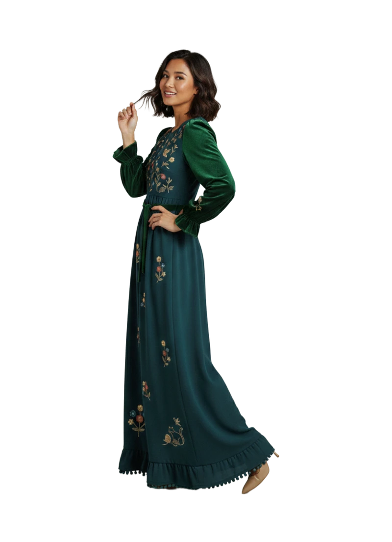 The Enchanted Forest Maxi Dress