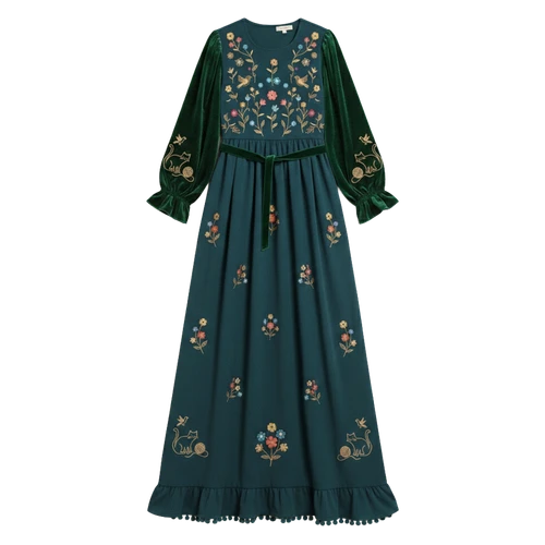 The Enchanted Forest Maxi Dress