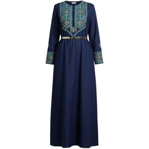 The Sapphire Mosaic Dress