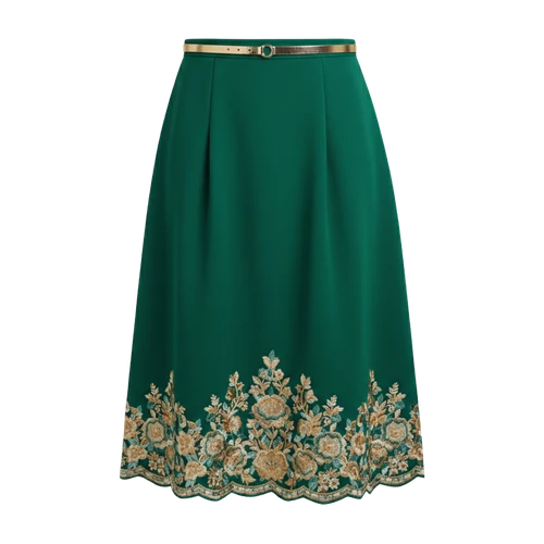 The Emerald Heritage Skirt